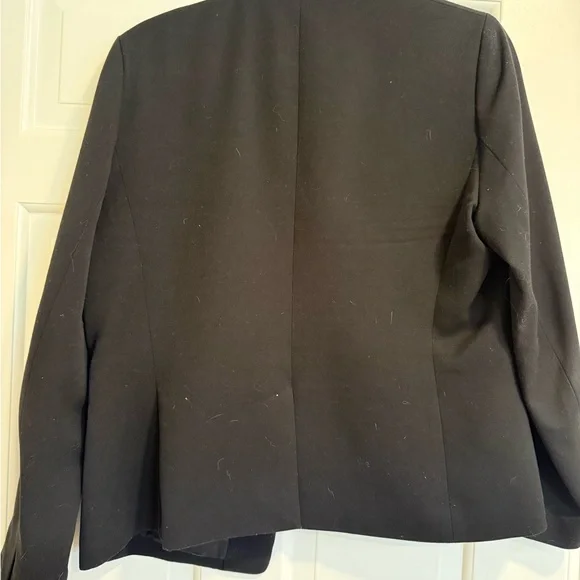 J.Crew Black Schoolboy Blazer | Size 12 | Classic Tailored Jacket - Picture 3 of 3
